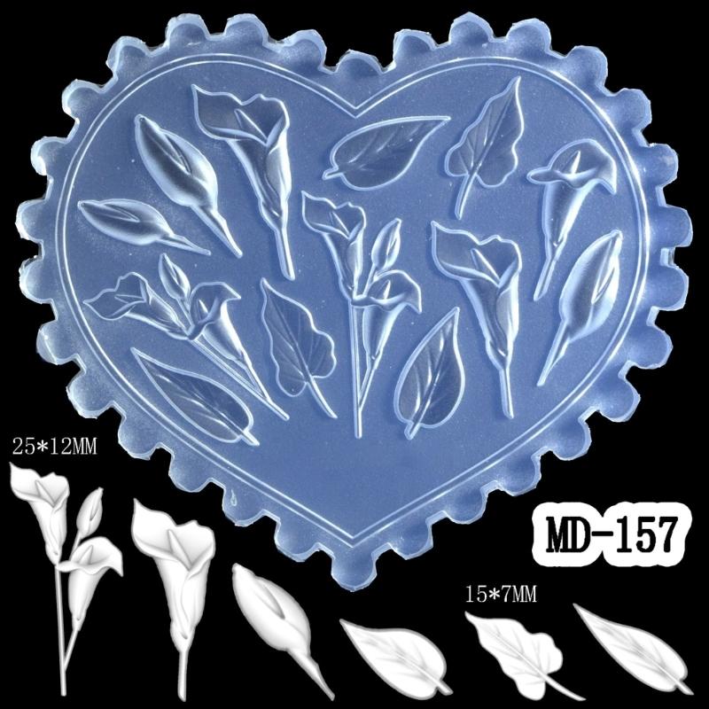 Creative Nail Art Silicone Mold for Easy Pattern and Designs Creation Soft Materials Fit Various Nail Shapes and Lengths