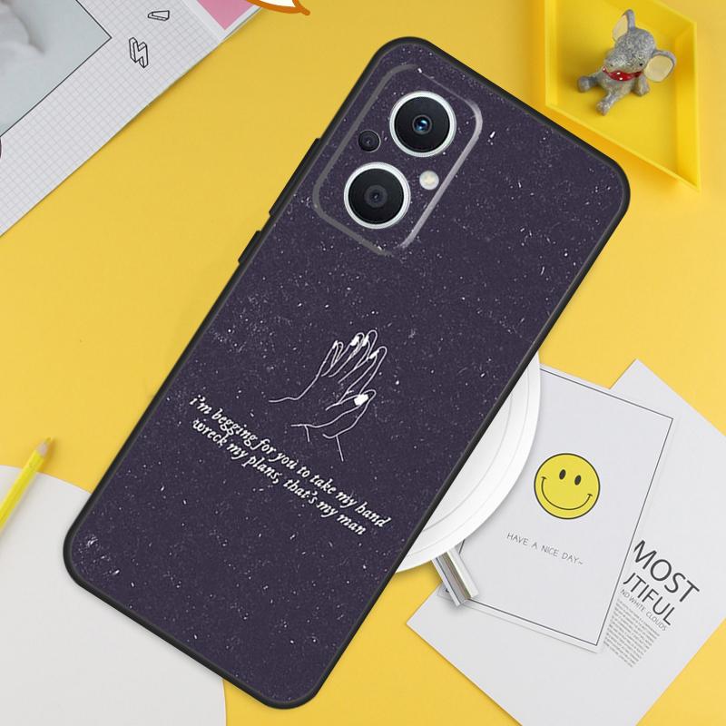 Tüm Acılarına Rağmen Şarkı Sözleri OPPO Reno 12F 14F 13F 11F 10 11 12 13 14 Pro 7 8 Lite 8T OPPO Find X6 X5 X8 X9 Pro Kılıfı İçin