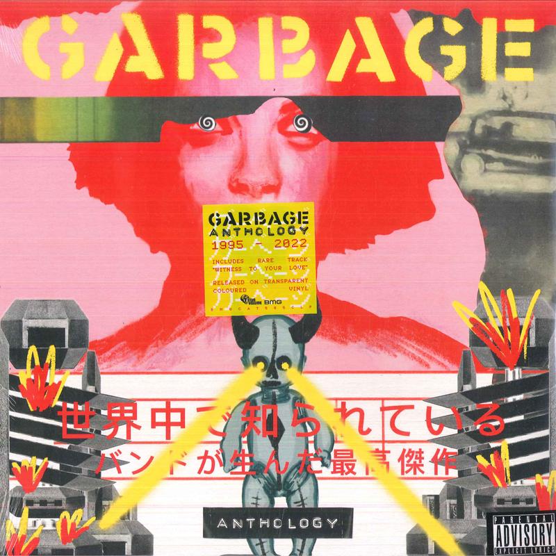 

LP Record GARBAGE - Anthology (Transparent Coloured Vin BMGCAT585CLP Stun Volume 2022 Europe Rock