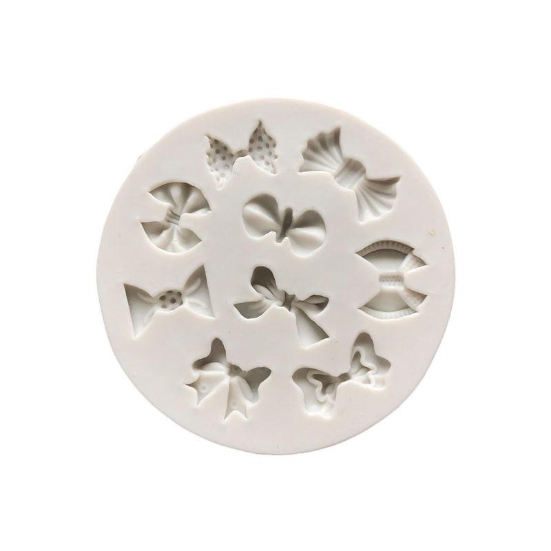 

Множество мини-бантов, шоколадных свадебных тортов, инструменты для украшения, силиконовая форма для выпечки помадки