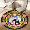 1pc Sailor Moon Crystal Romance Round Carpet, Made of Polyester,Perfect for Decorating Office Chairs, Living Rooms
