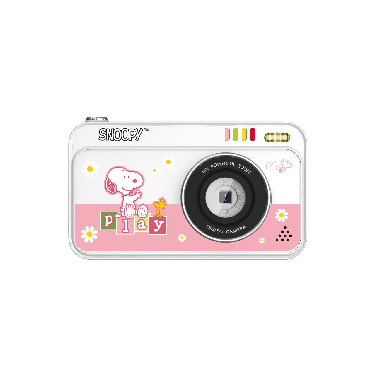 

Snoopy Dual-Camera Digital Card Camera for Students – Perfect for Campus Travel, Photography, Vlogging, and Birthdays
