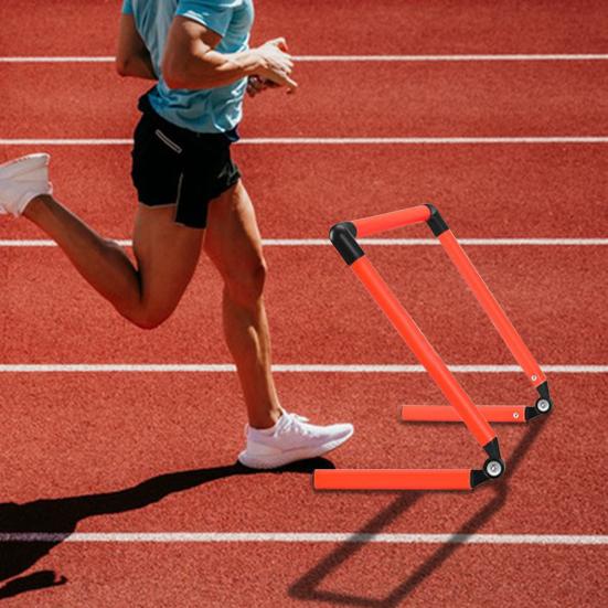 Speed Agility Training Hurdle Height Angle Adjustable Detachable Jumping Athletes Soccer Basketball Track Field Practice Hurdle Fitness Equipment