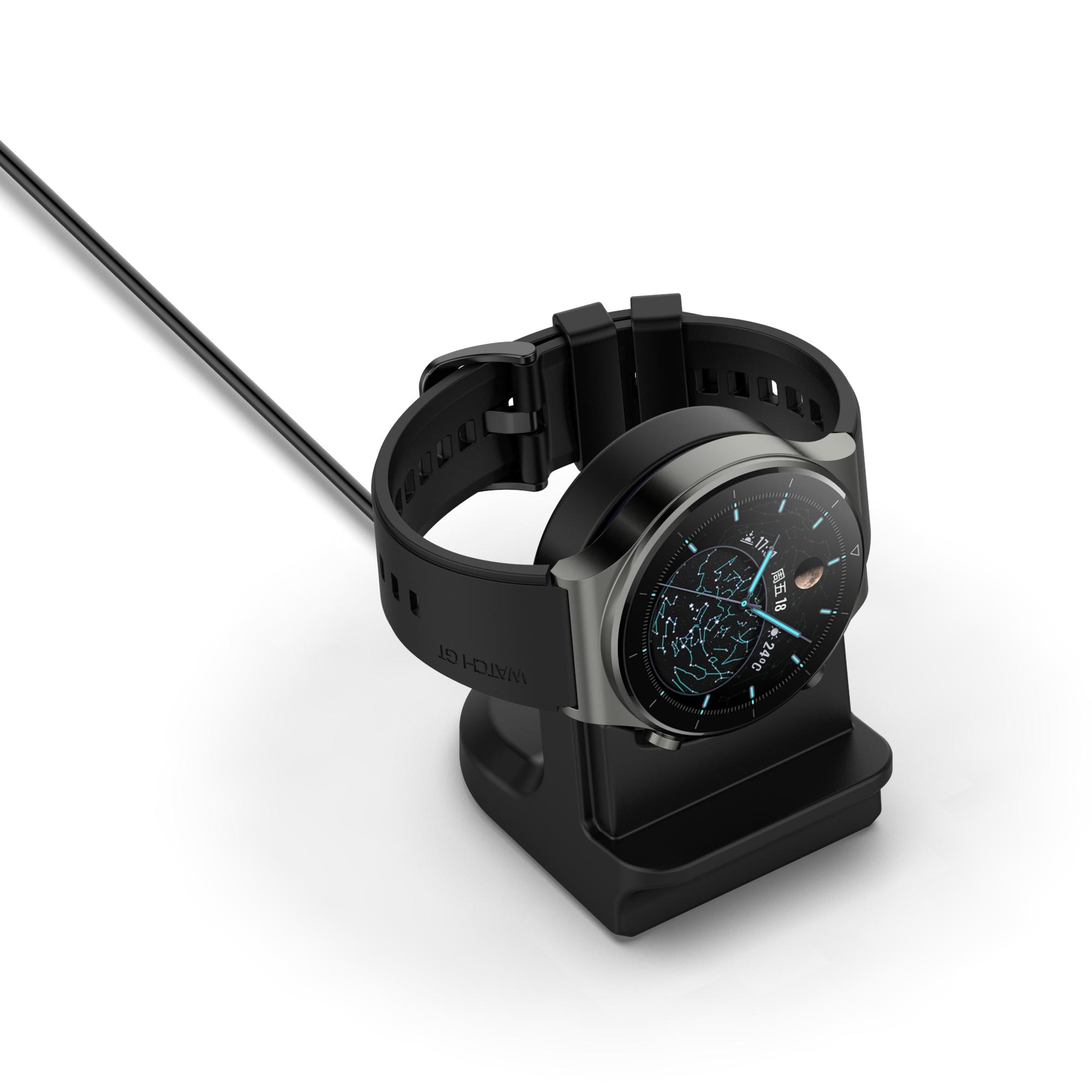 

Smart Watch Silicone Holder Charging Stand for Huawei Watch 3/3 Pro Black