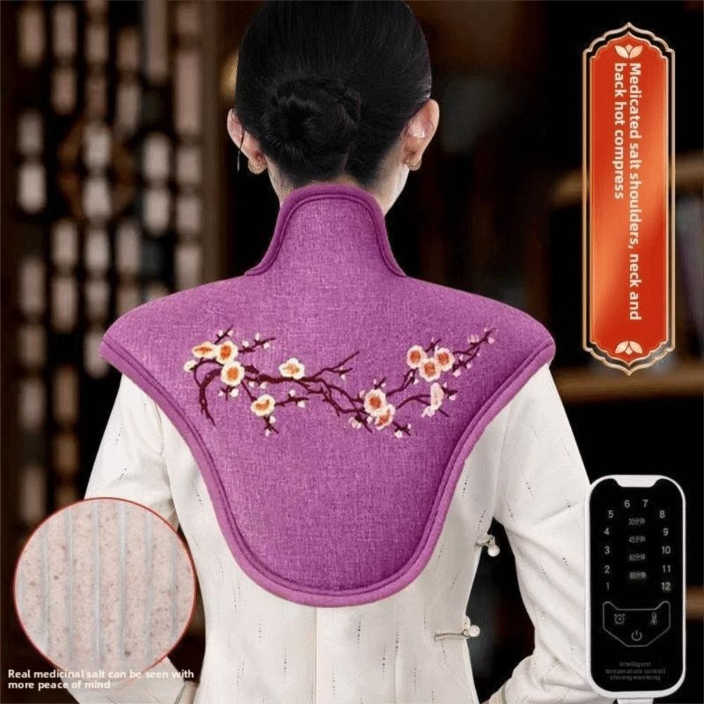 Breathable Mugwort Pack Portable Sea Salt Hot Compress Pack Electric Heating Pad  Back Pain