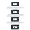 Universal LCD Voltmeter Battery VoltTester Panel DC8-100V VoltGauge VoltmetreMonitor with Percentage Display Backlit