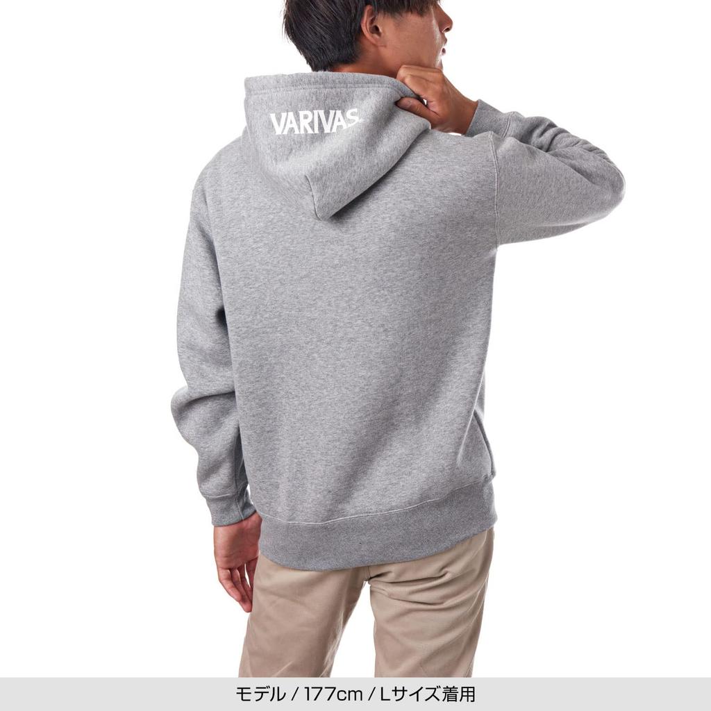 VARIVAS VARIVAS Pullover Hoodie Schwarz Größe S VAAW-29