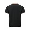 Men's Summer Casual Sports Solid Color Short Sleeved Polo Shirt