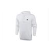 adidas Originals Unisex Heart Print Hooded Sweatshirt White GK7163