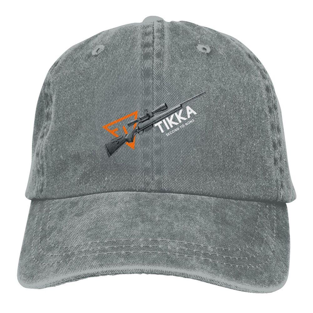 

Tikka T3 Tac Bolt Action Снайперська гвинтівка Вогнепальна зброя Випрана джинсова бейсболка Капелюхи для вантажівок Подарунок Універсал Adjustable