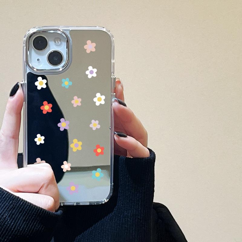 Moon Light Clouds Stars Mirror Phone Case For iPhone 11 Case iPhone 13 14 15 12 16 Pro Max X XS Aesthetic Back Cover Soft Funda