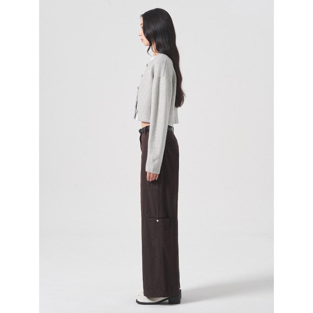 8SECONDS Cotton Wide Carpenter Pants Brown
