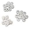 30Pcs Lockstitch Sewing Machine Bobbin Set Industrial Metal 55623A Slotted Alumina 270010 Iron with
