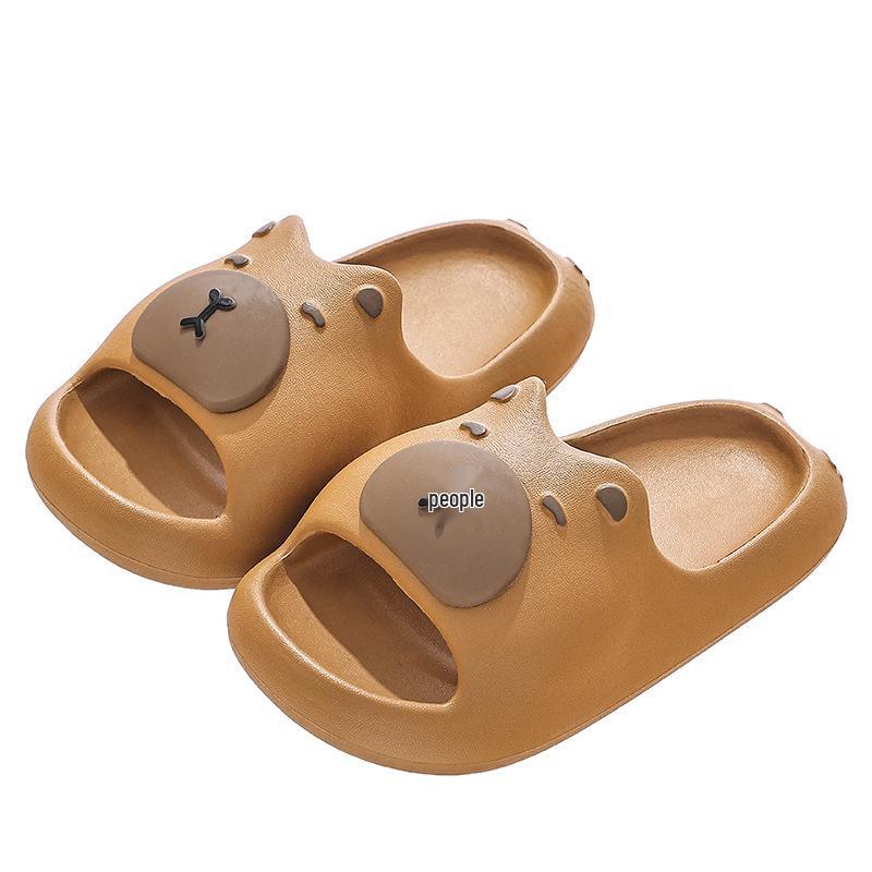 Sommer Cartoon Flip-Flops für Jungen und Mädchen: Bequeme Indoor-Hausschuhe für Eltern und Kinder