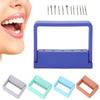 5-Hole Dental Bur Holder High-Speed Autoclavable Drill Stand With Disinfection Box Organizer Storage Case For Dental Tools