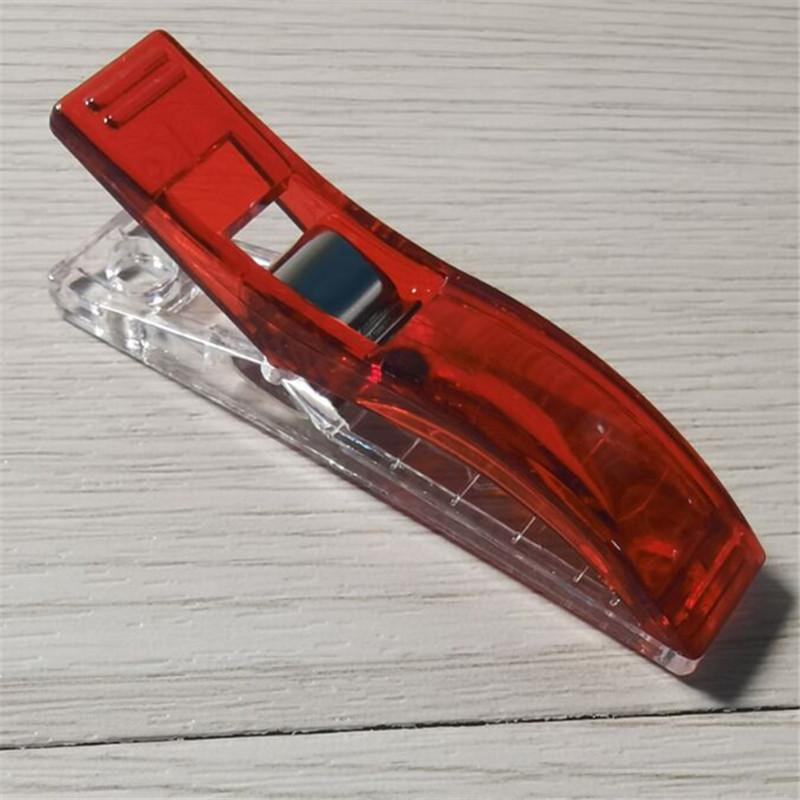 10pcs Colorful Sewing Craft Quilt Binding Plastic Clip Fabric Clamps for Patchwork Sewing Hemming DIY Crafts Tools