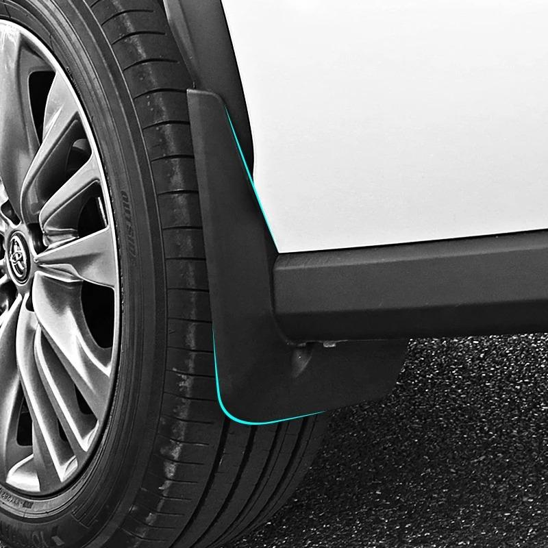 For Toyota Highlander XU70 Kluger 2020~2026 Car Mud Flaps Front Rear Wheel Mudguards Waterproof Splash Guards Fender Accessories