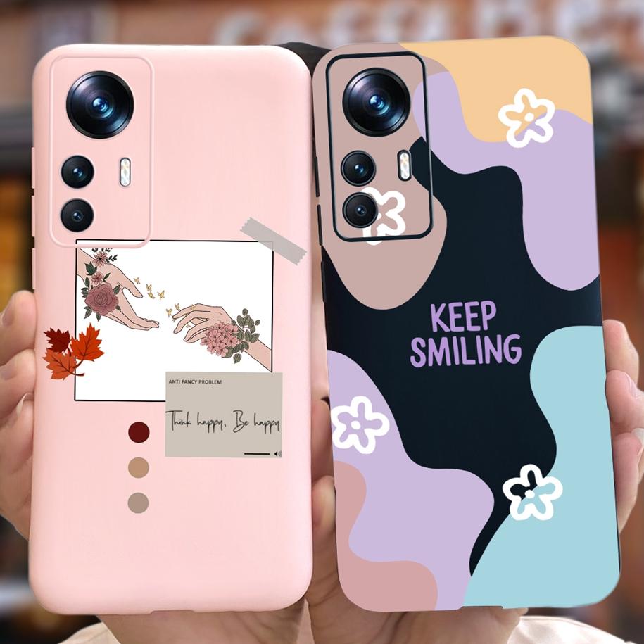 For Xiaomi 12T Pro Case Mi 12T 2022 New Fashion Art Painted Cover Soft Fundas Phone Case For Xiaomi Mi 12T Mi12T Pro Cover Coque