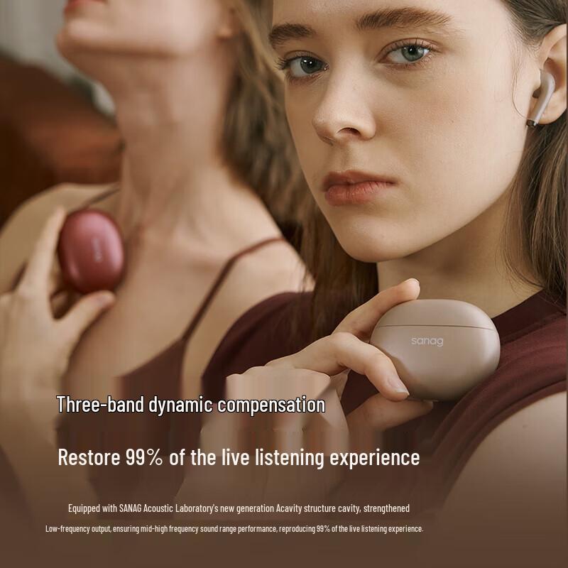 SANAG T81S Pro True Wireless Bluetooth Earbuds with MP3 Player & Recorder