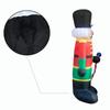 2.4m Inflatable Christmas Santa Claus LED Light Nutcracker Xmas Decoration
