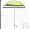 75cm Diameter Plant Umbrella, Flower Sunshade Umbrella, Bonsai Potted Plant Sunshade Umbrella, Rainproof Umbrella, Outdoor Ground Umbrella