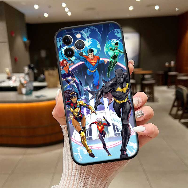 RE42 Justice league New High-End Shell Phone Case for Redmi Note 13 14 Pro+ Plus A3 A3X 13X 13C 13R 14S 14C 14R