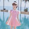 2024 Girls' One-Piece Skirt Swimsuit for Training - Available In Small, Medium, and Large