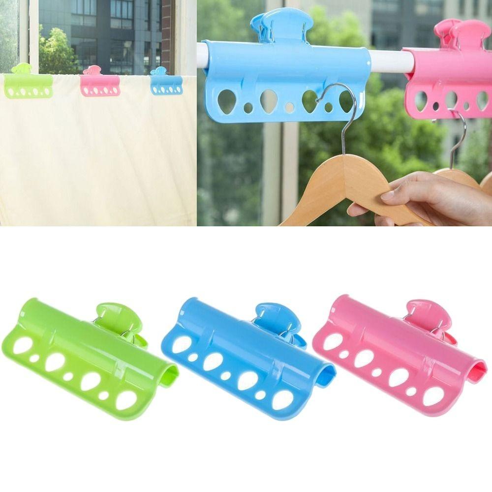 

2 шт. многофункциональные большие прищепки с отверстием, пластиковая вешалка, ветрозащитные зажимы для квартиры