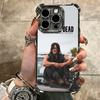 The Walking Dead Daryl Dixon Plating Phone Case For Iphone 16 17 Pro Max Air 16E 14 15 Plus 12 13 Mini Anti-Fall Airabag Cover