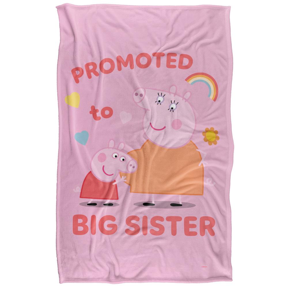 Peppa Pig Promoted To Big Sister Blanket