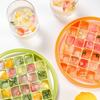 Food Grade IceCube Mold Press Ice Tray Bucket Multifunctional Ice Maker IceCube Tray Portable Ice Box One-touch To Release