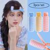 BEPAN 3pcs Fluffy Hair Roller Bangs Hair Root Fluffy Hair Clips Air Bangs Curling Rollers Self-adhesive Hairdressing Styling DIY Tool