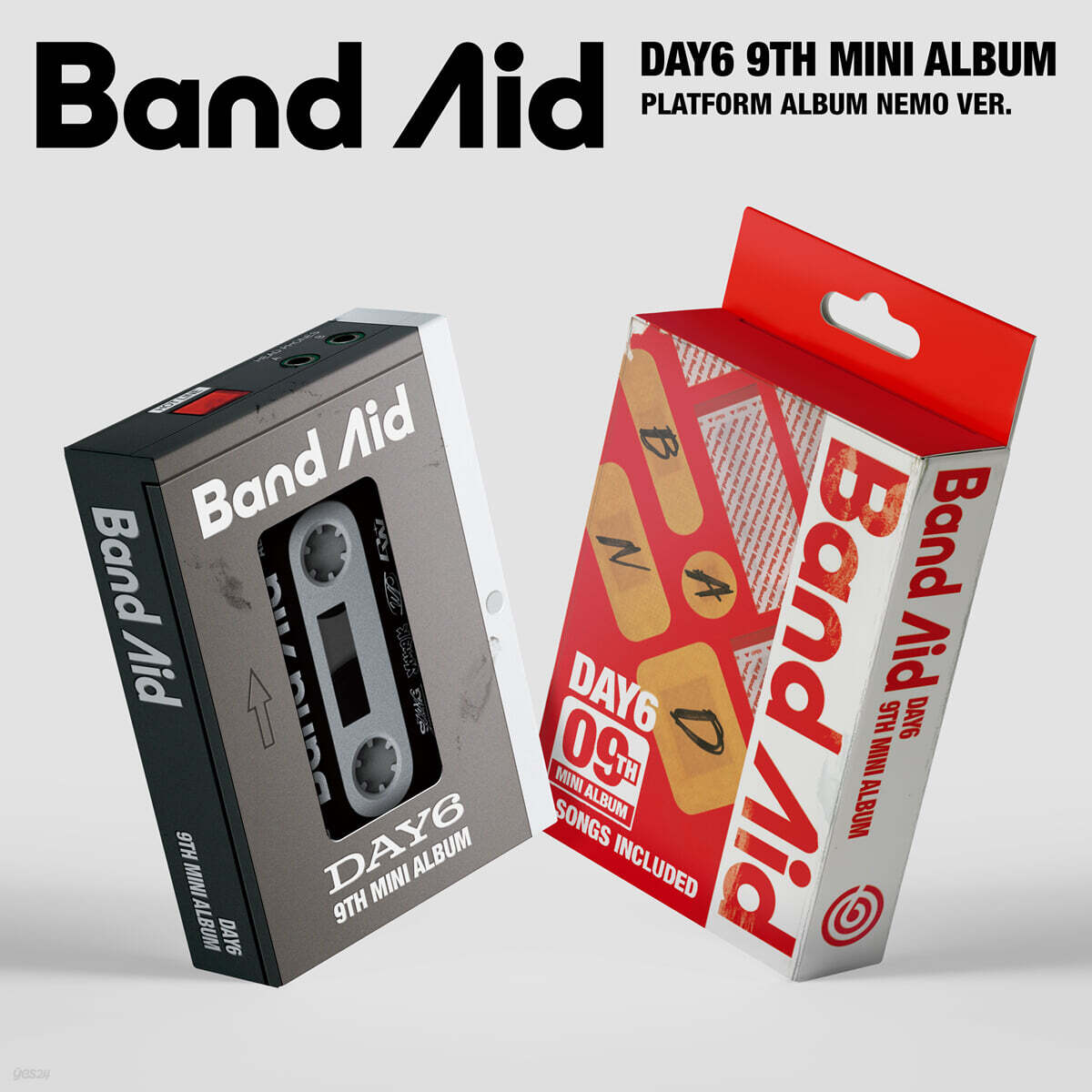 

DAY6 - 9th Mini Album: Band Aid [PLATFORM ALBUM NEMO VER.] [1 out of 2 randomly sent]