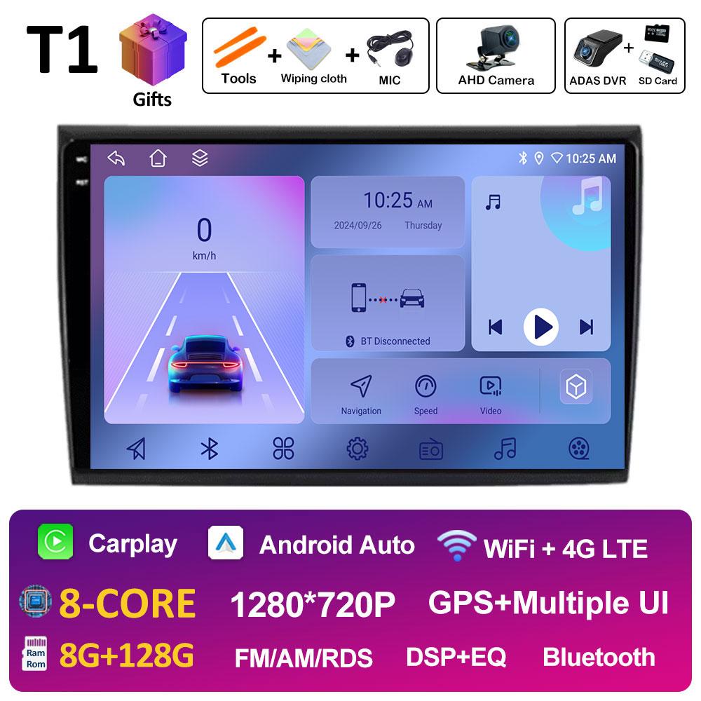 Car Video For Fiat Bravo 2007 2008 2009 2010 2011 2012 Audio Player Intelligent System 2.5D Touch Screen Bluetooth Auto Tools 4G