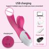 Dildo Rabbit Thrusting G Spot Vagina Vibrator Clitoris Stimulator For Women Masturbation Dual Vibration Sex Toys For Adults 18