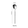 304 Stainless Steel Western Cutlery Set: Steak Knife, Fork, Dessert Spoon & Fruit Fork.