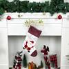 Christmas Socks Gift Bag Christmas Tree Ornaments Snowman Christmas Tree Pendant