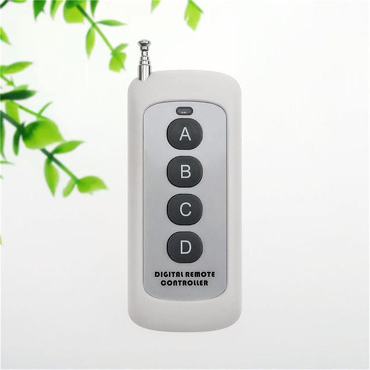 Superheterodyne Receiver 315/433 MHz Wireless Transceiver with 4-Channel Decoder & 2-Button Remote Control