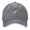 2026 Orange Blossom Manatee Ocean Tropical Art Baseball Cap Golf Wear Visor Mountaineering Sun Caps Designer Man Women's