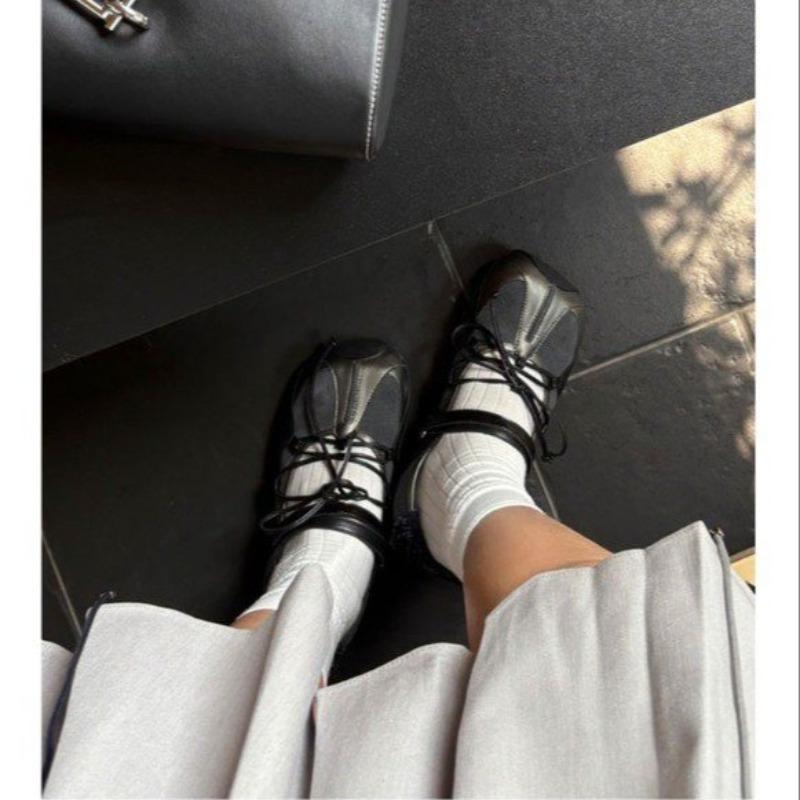 Flats Women Sneakers Casual Sport Shoes Square Toe Bow Loafers Sandals 2025  Summer Running Shoes Zapatillas De Deporte