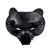 Multipurpose Bear Costume Mask for Kids and Adults Animal Head Half Face Mask for Halloween Animal Cosplay Accessory