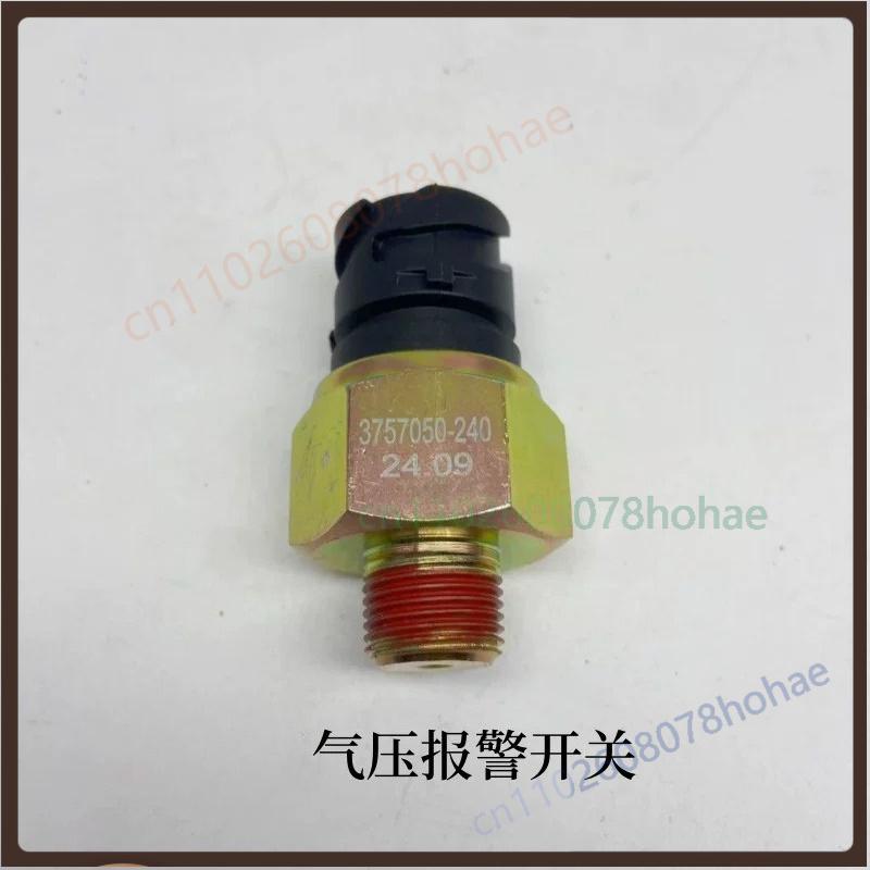 For 3757050-240 Hand Brake Warning Sensor Switch For FAW J6 Truck Hand Brake Valve Parking Alarm Signal Replacement Parts 3757050-240