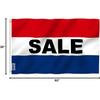 Anley Fly Breeze 3x5 Foot Sale Flag - Canvas Header and Double Stitched - Advertising Business Commercial House Selling Flags Polyester with Brass