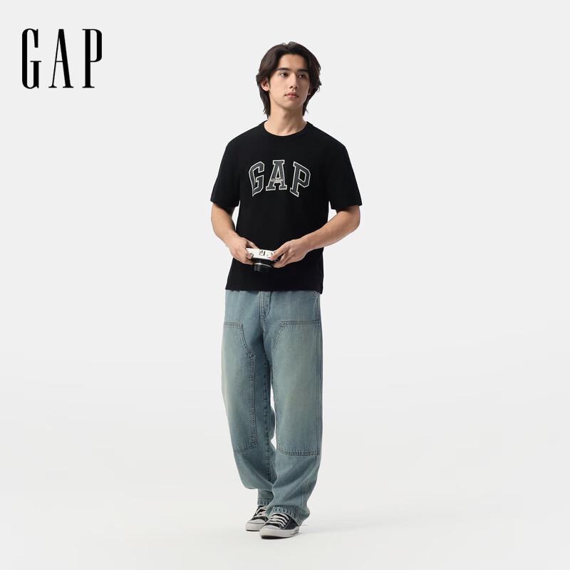 Gap Unisex Logo Print Cotton T-Shirt