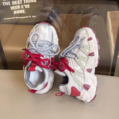2024 Children Versatile Sneakers for Girls Boys Autumn New Fashion Korean Style Soft Bottom Casual Anti-slippery Sports Shoes