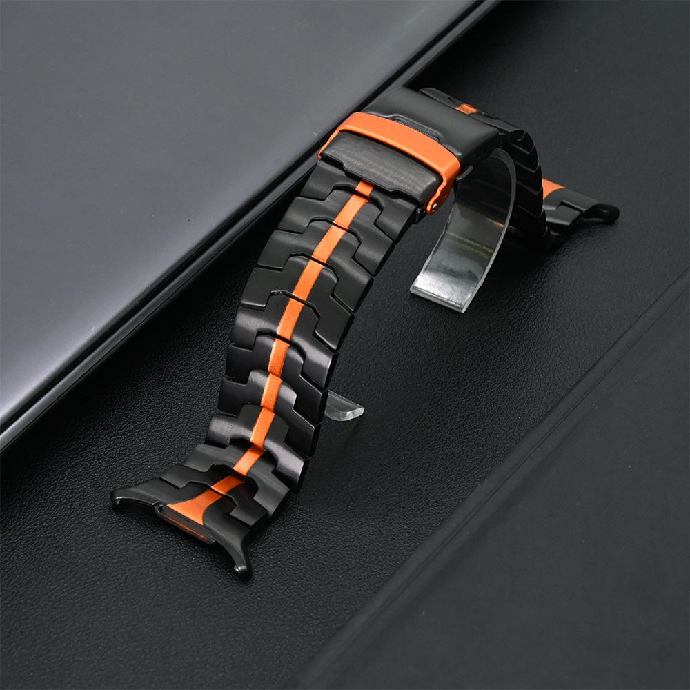 Luxury Metal Strap for Samsung Galaxy Watch Ultra 47mm No Gaps Stainless Steel Bracelet Galaxy Watch Ultra Correa Replacement