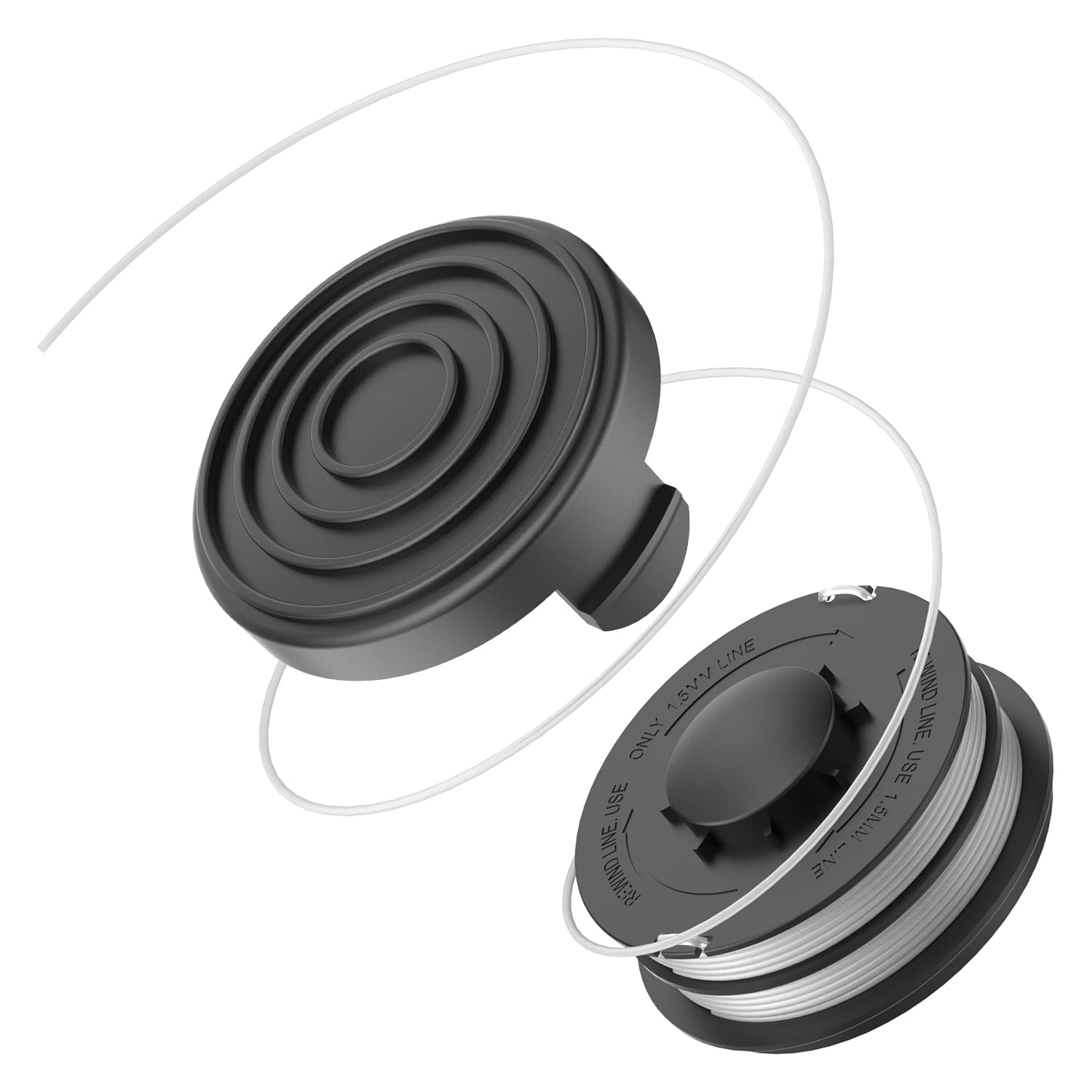 

3Pcs For Einhell RTV 400/RTV 550/RTV 550/1 Lawn Mower Spool Cap Grass Trimmer Part,TLE-02-1 Type A