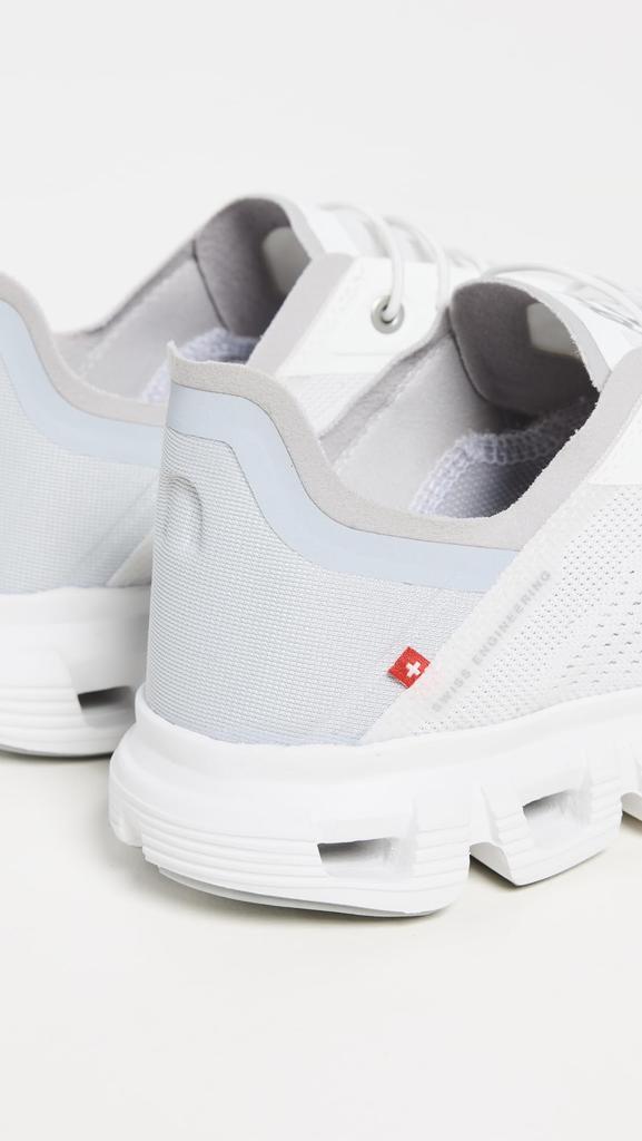 On Cloud 6 Coast White Glacier Running Size Women's Shoes, 23.5cm