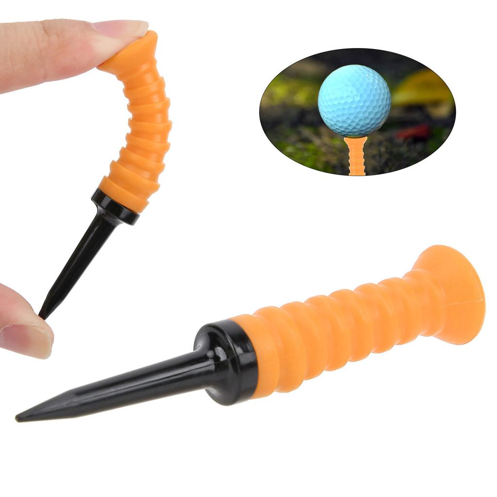 Flexible Plastic Tees Low Resistance Driver Training Tee for Driving Range Practice