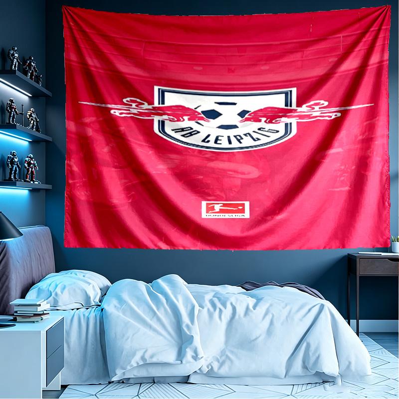 RB Leipzig Print Tapestry, Lightweight Wall Hanging, for Bedroom, Dorm, Living Room, Home Art Decor, Birthday Christmas Gift for Friends